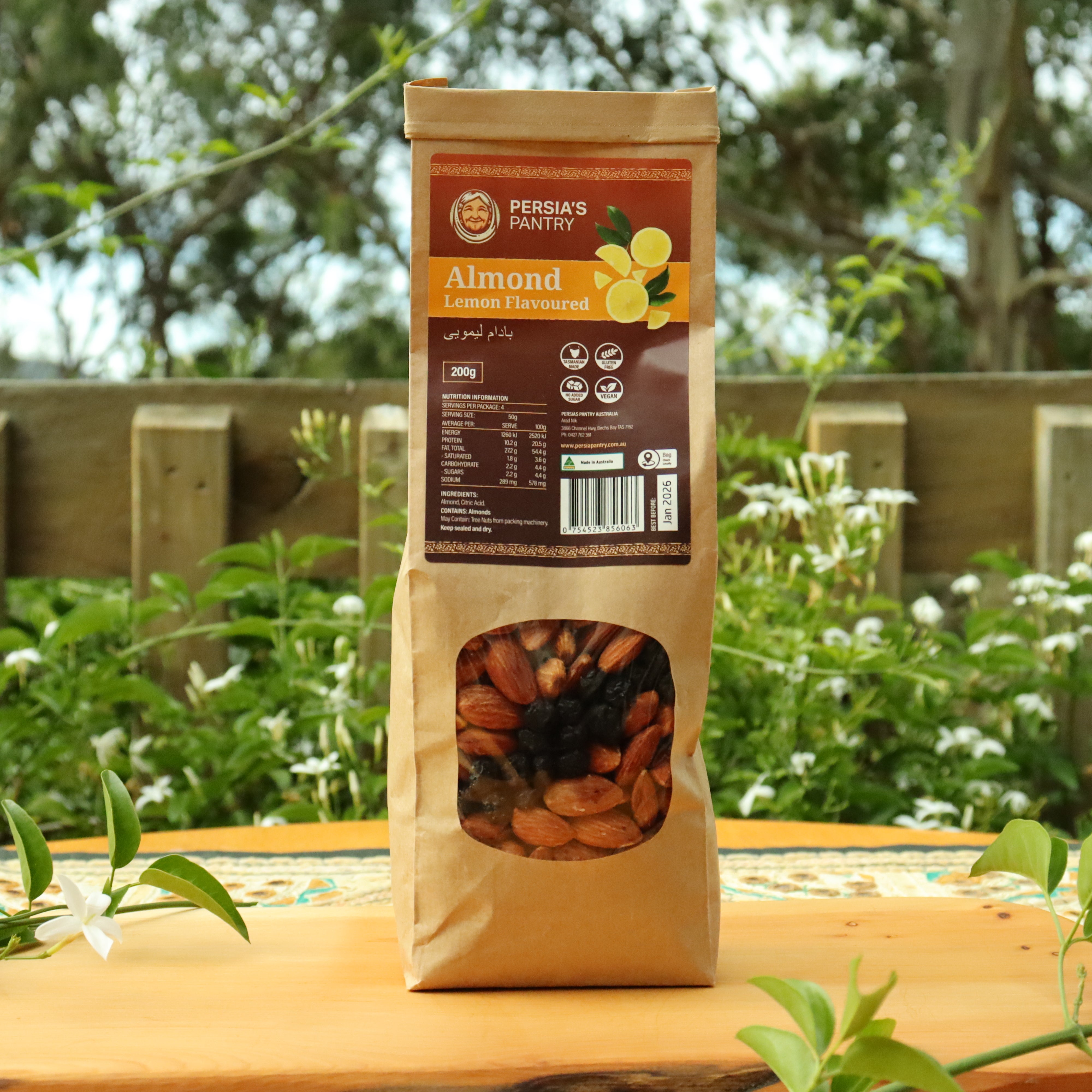 Lemon Roasted Almonds – Persia's Pantry